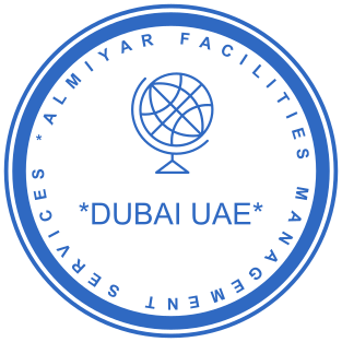 Create a Circular Dubai UAE Business Stamp with Globe Logo | Starting at $2.5