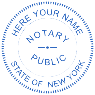 Create Your Custom New York Notary Stamp | Prices Starting at $2.5