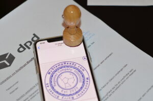 electronic notary seal