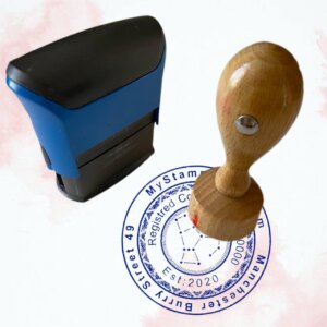 company seal rubber stamp