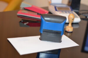 official rubber stamp maker, make your own stamp by you self