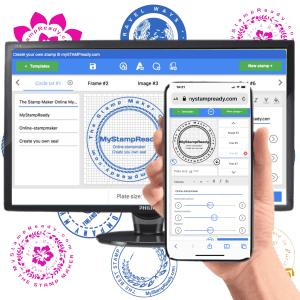 stamp maker mystampready on pc and mobile