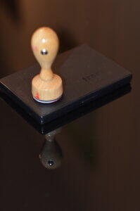 rubber stamp