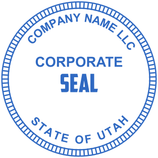 Round Filmstrip Ornamental Seal | Customize for Your Company