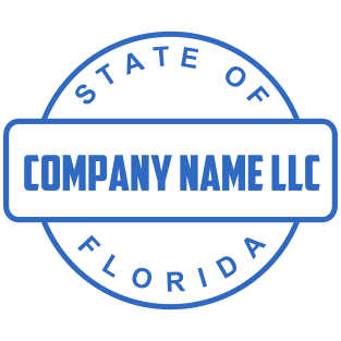 Custom Round Wine Company Seal with Barrel Logo | Only $2.5