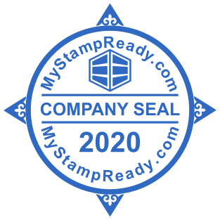 Unusual company seal for your company or business №1551