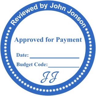 Official and laconic date stamp for a business purposes №1557