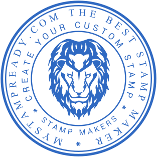 Custom self-inking stamp with the best design for your company №1732