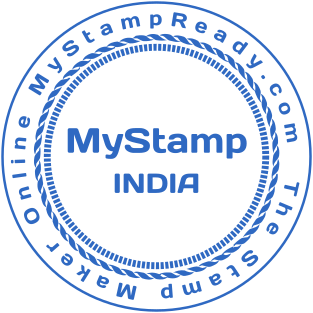 Stamp mockup №2171,Size :38mm