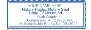 Create Your Personalized Missouri Notary Seal Online