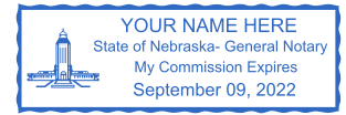 Create a Professional Nebraska Notary Stamp | Starting at Just $2.5