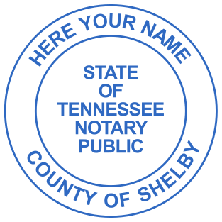 Create a Custom Tennessee Notary Stamp | Starting at Just $2.5
