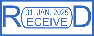Stamp mockup №3081,Size :47mm-18mm